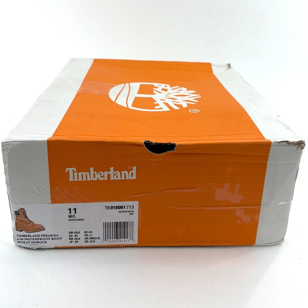 Timberland Premium 6-Inch Waterproof Boots Wheat Size 11 — image 2 of 8